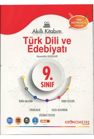 Kronometre 9. Sınıf Türk Dili ve Edebiyatı Akıllı Kitabım