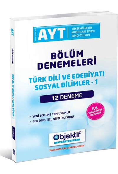 Ayt Türk Dili Ve Edebiyat Bölüm Deneme