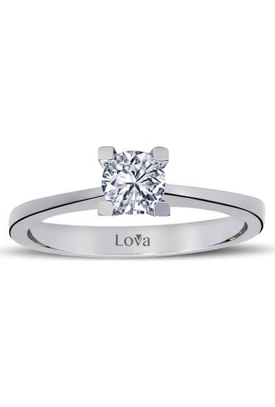 Lova G Renk 0,40 Karat Pırlanta Tektaş Yüzük 1060003