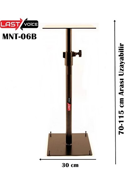 Lastvoice Mnt 06B Stüdyo Referans Monitör Standı 70-115 Cm Yükseklik Ayarlı