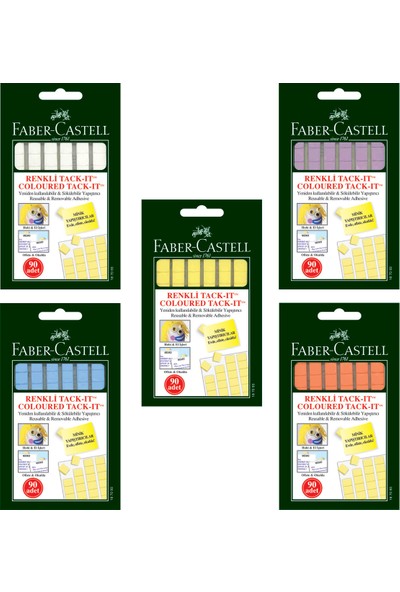 Faber-Castell Tack-it Karışık Renk 50gr.