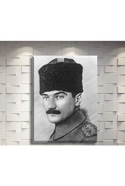 Pia Hediyelik Kanvas Tablo Atatürk Model
