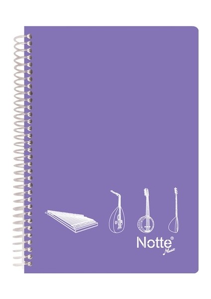 Müzik Defteri A4 Spr. 40 Yp. 30-140