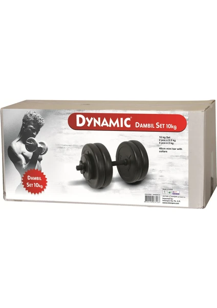 10Kg. Vinyl Dambıl Set 1DYASNN127