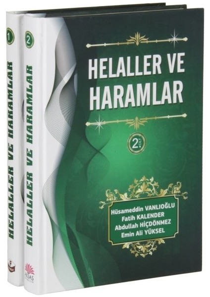 Helaller Ve Haramlar (2 Cilt Takım) Ciltli - Hüsameddin Vanlıoğlu - Fatih Kalender