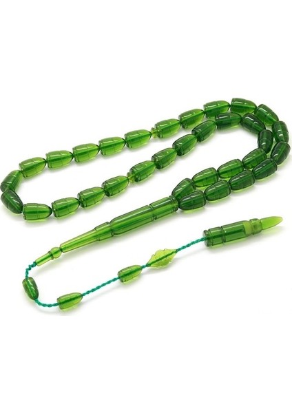 Mermi Kesim Polonya Kehribar Tesbih