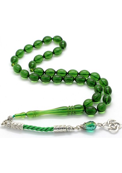 Sığırcık Kesim Kazaz Püsküllü Polonya Kehribar Tesbih