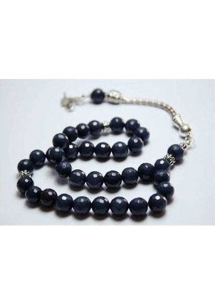 Kişiye Özel Akik Taşı Tesbih 8 mm Faset Kesim Tespih