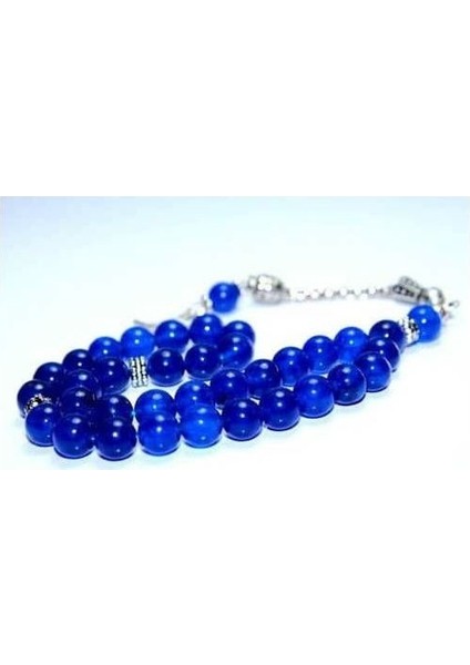 Kişiye Özel Mavi Akik Taşı Tesbih Küre Kesim Tespih fiyatları