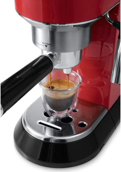 EC680.R Dedica Kırmızı Espresso Makinesi