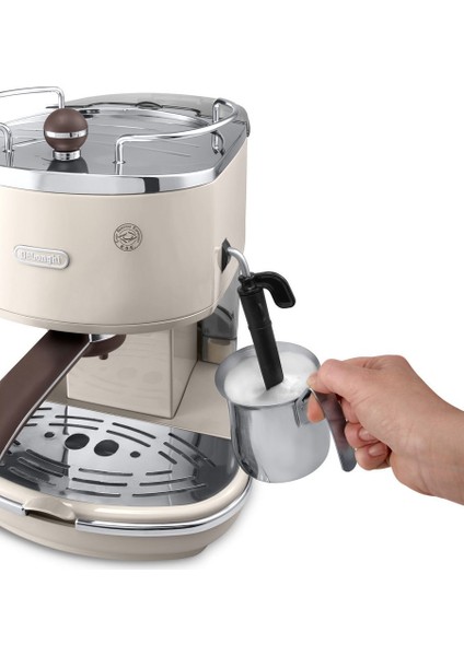 ECOV310.BG Icona Vintage Serisi Espresso ve Cappuccino Makinesi