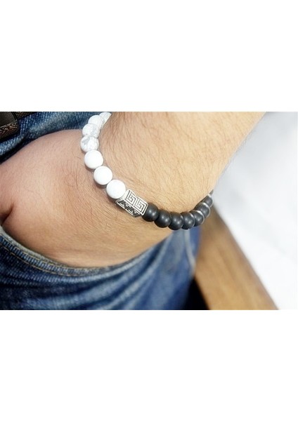 Doğal Taş Unisex Bileklik Rdb3412044
