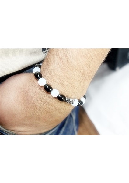Doğal Taş Unisex Bileklik Rdb3412046