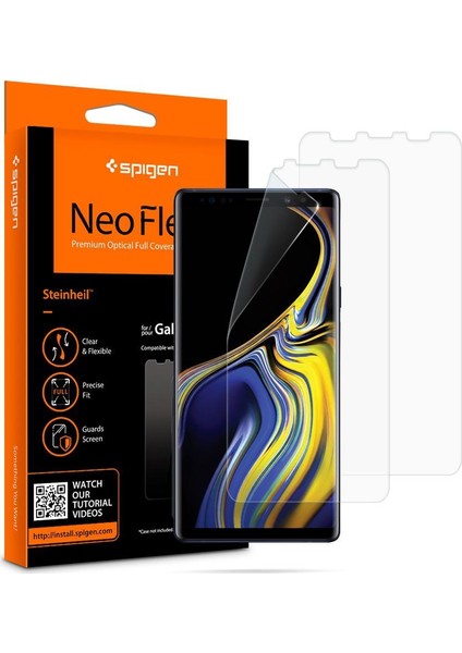 Samsung Galaxy Note 9 Ekran Koruyucu Film Neo Flex HD (2 Adet) - 599FL24732