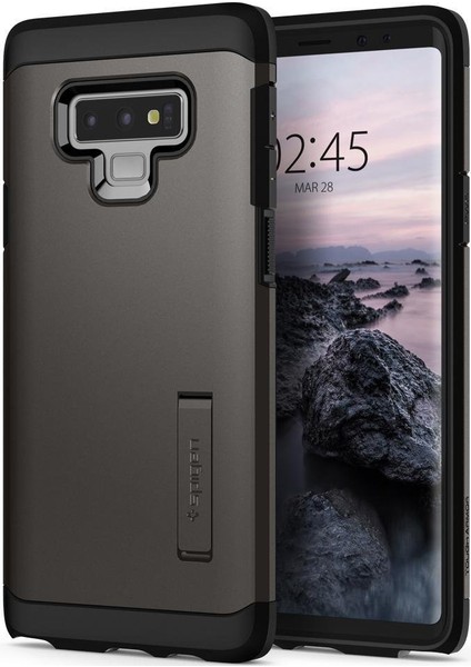 Samsung Galaxy Note 9 Kılıf Tough Armor Gunmetal - 599CS24576