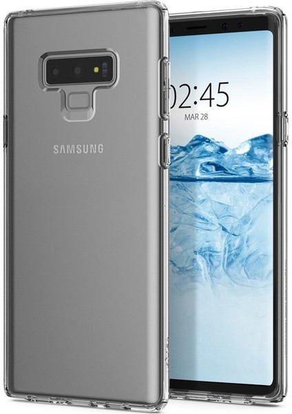 Samsung Galaxy Note 9 Kılıf Liquid Crystal 4 Tarafı Koruma - 599CS24569