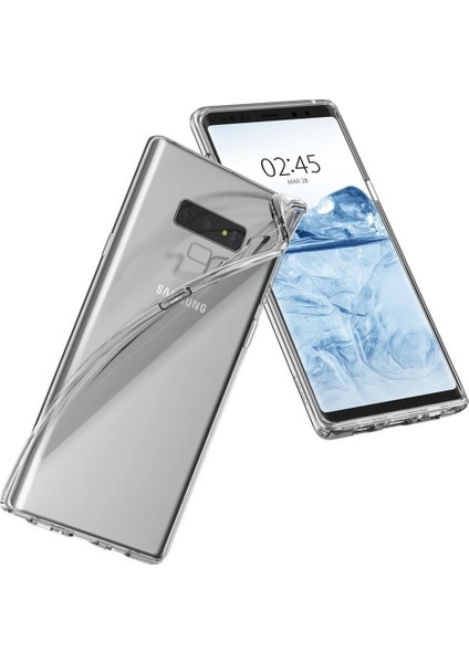 Samsung Galaxy Note 9 Kılıf Liquid Crystal 4 Tarafı Koruma - 599CS24569