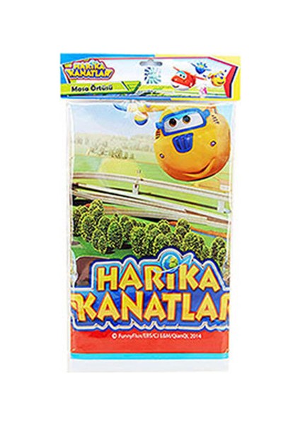 Harika Kanatlar Plastik Masa Örtüsü 120cm x 140cm