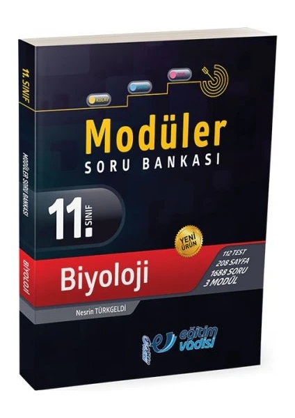 Eğitim Vadisi Yayınları 11.Sınıf Biyoloji Modüler Soru Bankası