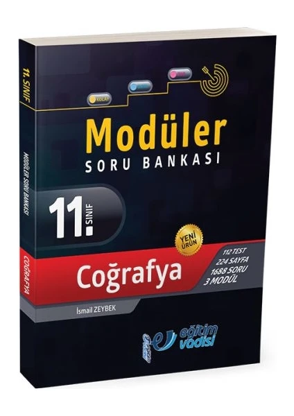 Eğitim Vadisi Yayınları 11.Sınıf Coğrafya Modüler Soru Bankası