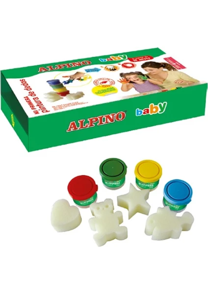 Baby Parmak Boyası 4 Renk x 40 ml