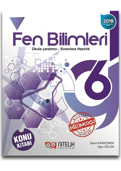 Nitelik Yayınları 6. Sınıf Fen Bilimleri Konu Kitabı