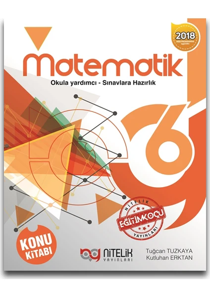 Nitelik Yayınları 6. Sınıf Matematik Konu Kitabı - Gökhan Önel