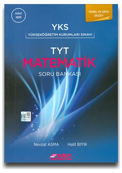 Esen Yayınları TYT Matematik Soru Bankası Mavi Seri