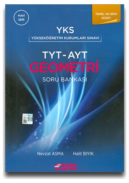 Esen Yayınları TYT AYT Geometri Soru Bankası Mavi Seri