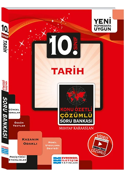 Evrensel İletişim Yayınları  10.Sınıf  Tarih Çözümlü Soru Bankası