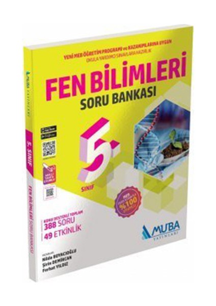 Muba Yayınları 5. Sınıf Fen Bilimleri Soru Bankası