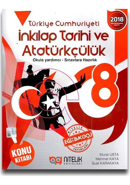 8. Sınıf T.C. İnkılap Tarihi ve Atatürkçülük Konu Kitabı