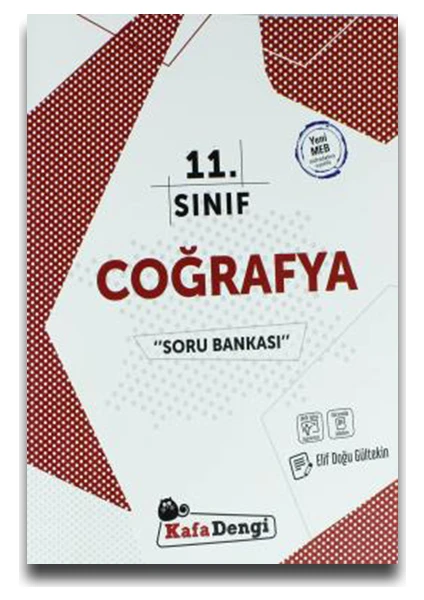 Kafa Dengi Yayınları 11.Sınıf Coğrafya Soru Kitabı