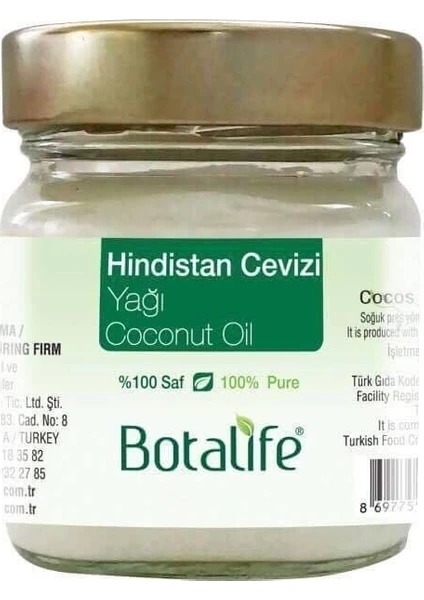 Hindistan Cevizi Yağı Saf 300 gr