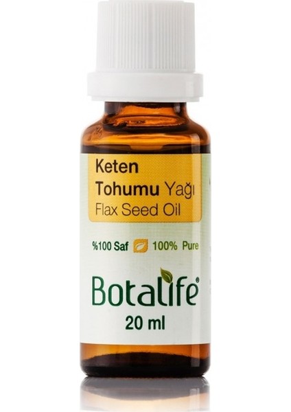 Keten Tohumu Yağı Saf 20 ml