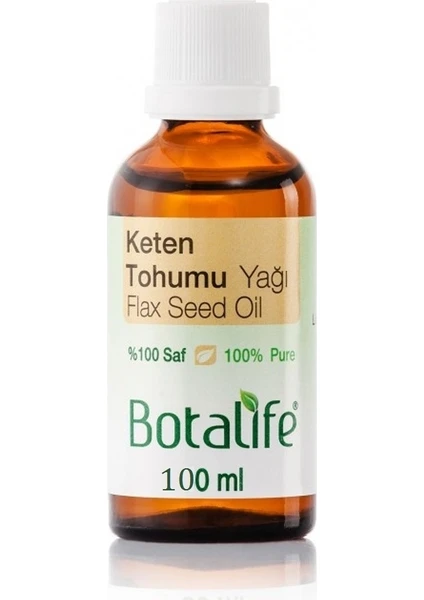 Keten Tohumu Yağı Saf 100 ml