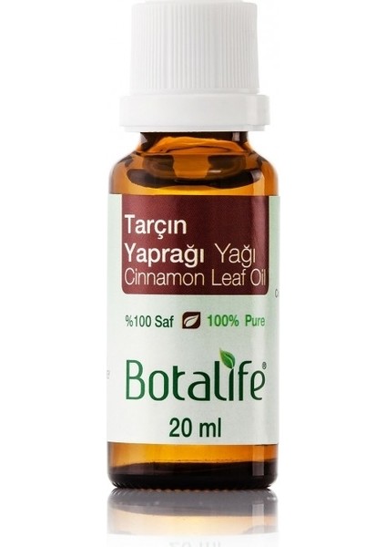 %100 Saf Tarçın Yaprağı Yağı Yağı(cinnamomum zeylanicum) 20 ml