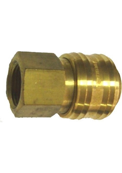 Lüdeck 1/4'' Dişi Stoper Gövde Alman Çekvalf