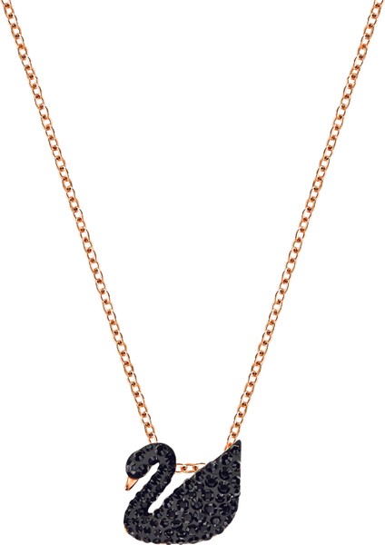 Kolye Iconic Swan Small Rose-Black 5204133
