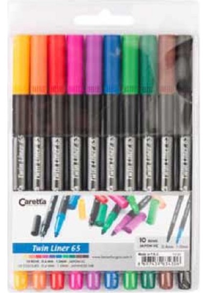 Twinliner Kalem 10 Lu Karışık Renkler 65/10
