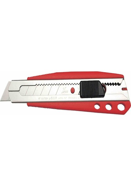 Maket Bıçağı Geniş Otomatik Kilitli L-500Rp