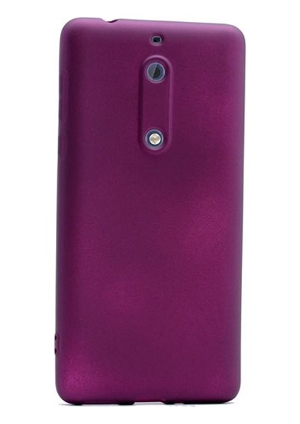 Nokia 5 Premier Ultra Lüx Soft Mat TPU Silikon Kılıf + Ekran Koruyucu Cam