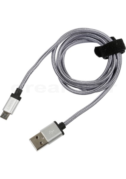 Micro USB Ekstra Güçlü Hızlı Şarj Kablosu 100 cm 38886