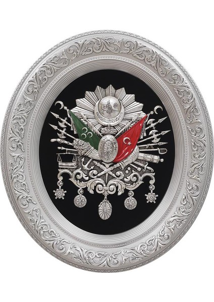 Dekoratif Oval Arma 52 x 60 Cm