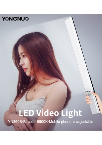 Yn 360S Icelight Ultra İnce Led Işık (3200 5500K)