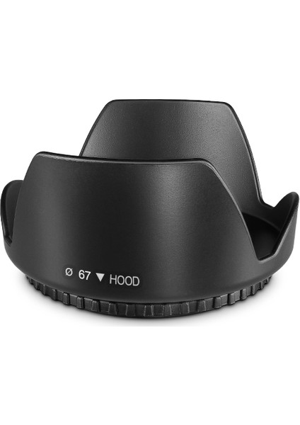 Lens Hood Yaprak Parasoley 67Mm