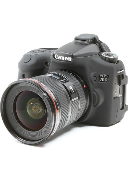 Canon 70D Silikon Kılıf ECC70DB (Siyah)