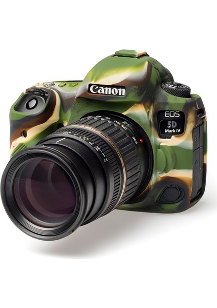 EasyCover Canon 5D Mark IV Silikon Kılıf ECC5DIVC (Kamuflaj)