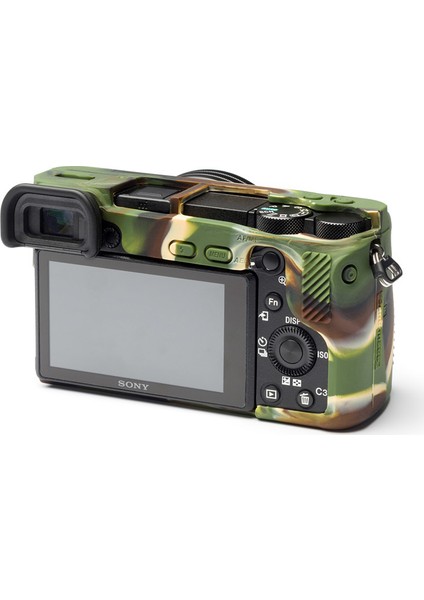 Sony A6500 Silikon Kılıf ECSA6500C (Kamuflaj)