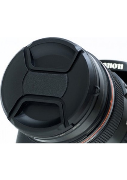 Snap On 62 Mm Lens Kapağı Objektif Kapağı Bağcıklı